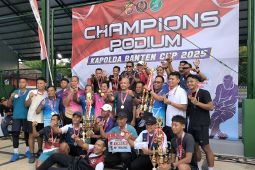 Kapolda Banten Cup 2025 dorong prestasi tenis dan sportivitas