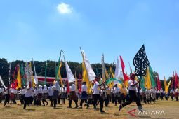 Pertunjukkan drama kolosal memeriahkan HUT ke-80 RI di Cirebon