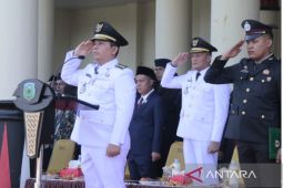 Bupati Palas pimpin upacara peringatan HUT RI ke - 80