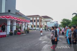 Kanwil Kemenkum Babel gelar Upacara HUT Ke-80 RI