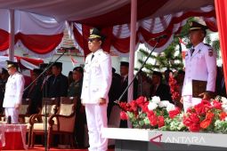 Bupati Gus Irawan perdana jadi Inspektur Upacara HUT ke-80 RI di Tapsel