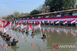 Kibarkan bendera di kanal pemuda Serang, angkat potensi wisata