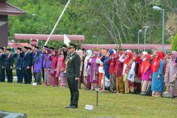 Ratusan WNI di Brunei hadiri upacara HUT RI pakai pakaian adat