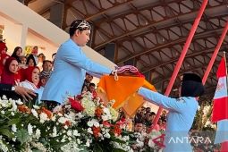 Pemkab Cianjur gelar upacara bendera tanpa pawai budaya Kuda Kosong
