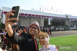Upacara HUT Kemerdekaan di Istana Merdeka ada SBY-Jokowi, Megawati berhalangan hadir
