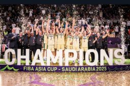 Australia juara Piala Asia FIBA