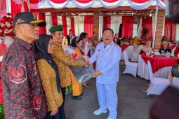 HUT Ke 80 Kemerdekaan RI, Pemkot Pematangsiantar berbagi bahagia dengan veteran dan paskibraka