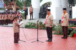 Pramuka disebut berperan membentuk karakter generasi muda
