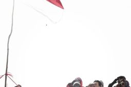 BBTNKS catat 133 orang  pendaki rayakan HUT RI di puncak Gunung Kerinci