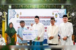 Bupati dan Wakil Bupati Lamandau Safari Ramadhan perdana di Batu Kotam