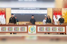 Bupati Lamandau sampaikan visi dan misi dalam rapat paripurna