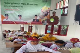 32 pelajar di Palas ikuti pelatihan "Padang Lawas malo maretong pake metode Gasing"