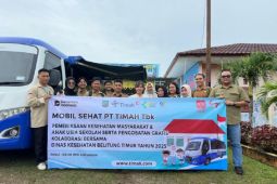Wujudkan siswa sehat dan cerdas,  PT Timah hadirkan layanan kesehatan di SMPN 1 Simpang Pesak