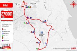 Ribuan warga Pangkalpinang daftar "Tins Half Marathon" PT Timah