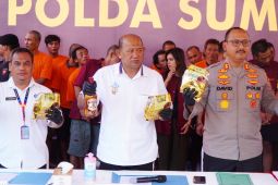Bupati Langkat apresiasi Poldasu mengungkap berbagai kasus narkotika