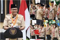 Budi Waseso lantik Agustiar Sabran sebagai Ketua Mabida Pramuka Kalteng