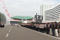 Sebanyak 1.145 personel disiagakan kawal unjuk rasa di DPR