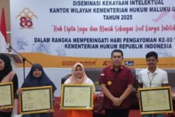 Kemenkum Malut: kantongi sertifikat merek  pelaku usaha naik kelas