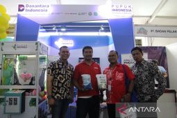 Pupuk Indonesia sosialisasikan program dan edukasi kepada pengunjung di Pekan Inovasi dan Investasi Sumut 2025