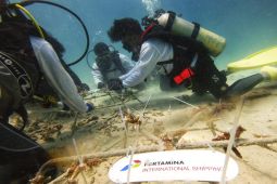 Jaga ekosistem laut, PIS Tanam 1.000 terumbu karangdi Sabang