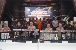 Polres Subang tangkap puluhan tersangka dari 20 kasus narkoba