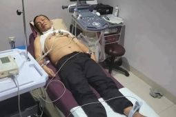 Jubir KPK tegaskan foto Wamenaker dipasang alat EKG tidak diambil di KPK