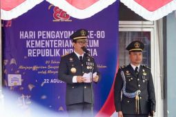 Kakanwil Kemenkum Aceh pimpin upacara Hari Pengayoman ke-80