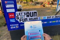 Rinjani Color Run III ajak masyarakat bertransaksi aman