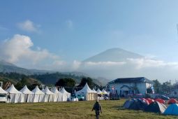 Cuaca Sembalun cerah berawan sambut ajang Rinjani Color Run 2025