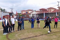 Haris Muda Siregar buka turnamen Mini Soccer NasDem Cup I di Labura