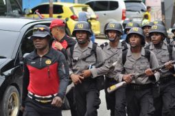 428 Siswa Bintara SPN Polda Papua melaksanakan ekspedisi darat