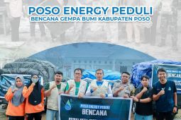 Poso Energy salurkan bantuan bagi warga terdampak gempa di Poso