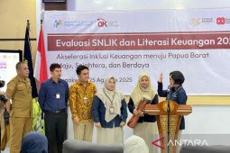 BPS Papua Barat evaluasi hasil Survei Literasi dan Inklusi Keuangan