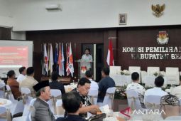 KPU Kabupaten Bekasi bahas pemilu elektronik melalui diskusi publik