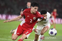 Kevin Diks cetak gol penalti, Indonesia memimpin 1-0 atas Arab Saudi