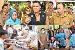 Disdik Kalteng: Peserta didik antusias ikuti CKG dan nikmati MBG di sekolah