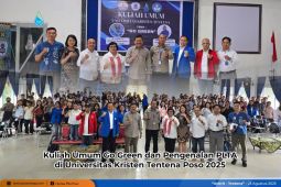 Poso Energy berikan kuliah umum bagi mahasiswa Unkrit