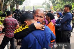 Demo di DPR, polisi pulangkan ratusan anak yang ditangkap