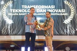 PTPN IV PalmCo sabet penghargaan Tribun Awards 2025 untuk transformasi teknologi dan inovasi sawit berkelanjutan