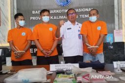 BNNP Kalteng bongkar jaringan narkotika di Gumas, 1 kg sabu disita