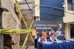Polresta Banda Aceh gagalkan penjualan kayu ilegal, diduga dari hutan lindung