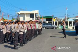 Polresta Bengkulu kerahkan 68 personel kawal sidang vonis Rohidin