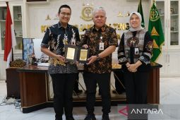 Silaturahmi, Kajati Sumut Harli harap Bank Sumut lebih percaya diri