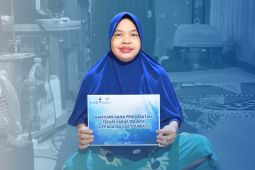 UPZ Bank Kalsel salurkan bantuan bagi penderita saraf terjepit