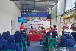 Puluhan narapidana wanita Rutan Kelas 1 Depok dapat pelatihan