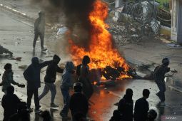 Unjuk rasa kasus tewasnya Affan Kurniawan di Surabaya