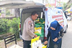 Polres Parimo salurkan 1.150 kilogram beras untuk masyarakat di Parigi Moutong
