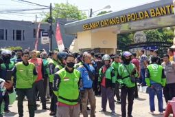 Driver ojol Banten tuntut transparansi pengusutan tewasnya Affan Kurniawan