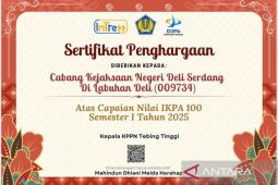 Cabjari Deli Serdang di Labuhan Deli raih penghargaan IKPA