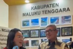 Anggota DPR RI Rieke Diah Pitaloka kunjungi Stand Maluku Tenggara di  Apkasi Expo 2025